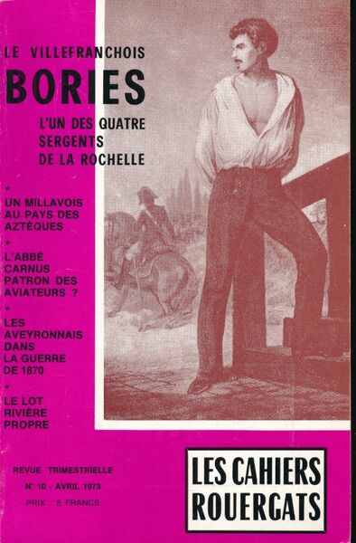 Le Villefranchois Bories, l'un des quatre sergents de La Rochelle