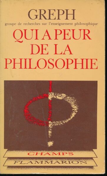 Qui a peur de la philosophie ?