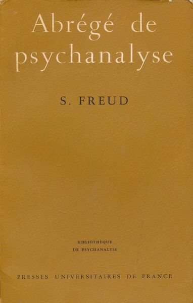 Abrégé de psychanalyse