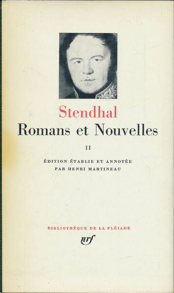 Romans et Nouvelles. Tome II