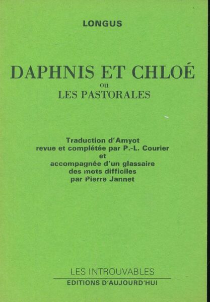 Daphnis et Chloé ou les pastorales