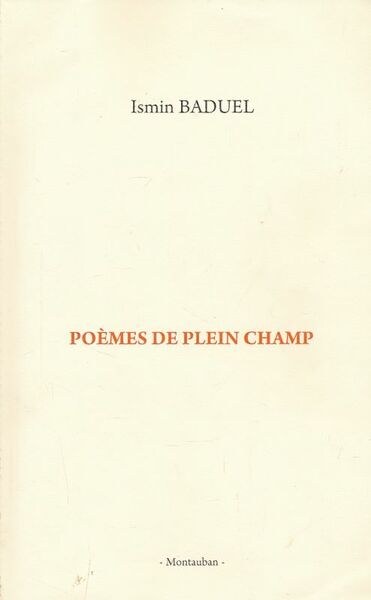 Poèmes de plein champ