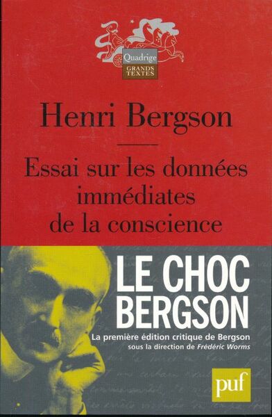 Essai sur les données immédiates de la conscience