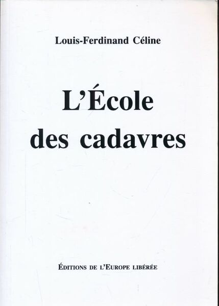 L'école des cadavres