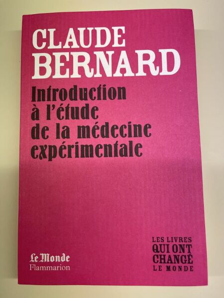 Introduction à l'étude de la médecine expérimentale