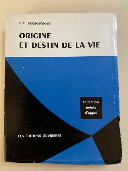 Origine et destin de la vie