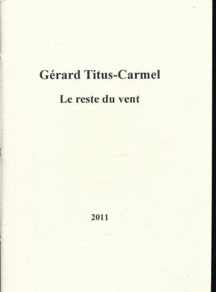 Le reste du vent