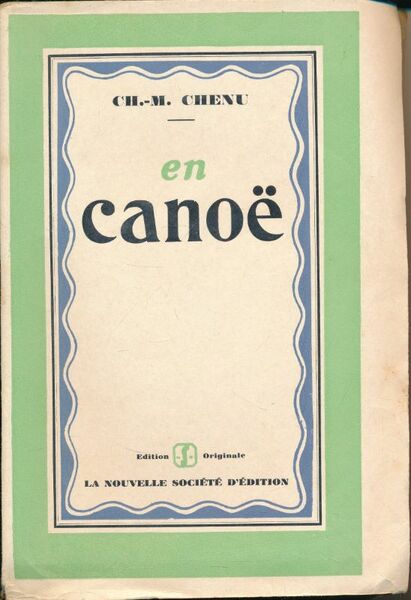 En canoë