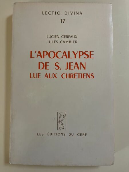 L'Apocalypse de Saint Jean lue aux Chrétiens