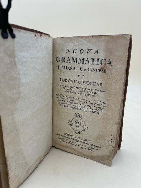 Nuova grammatica italiana e francese