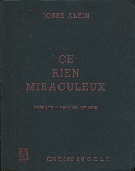 Ce rien miraculeux
