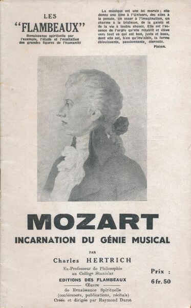 Mozart. Incarnation du génie musical