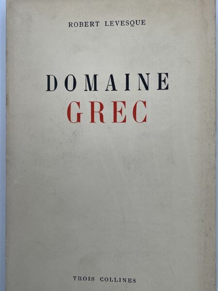 DOMAINE GREC