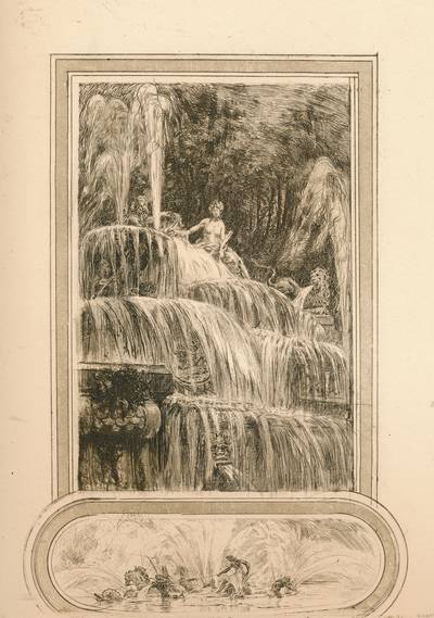 La cité des eaux. Recueil d'épreuves de l'Artiste Charles JOUAS