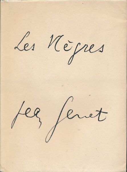 Les nègres. Clownerie