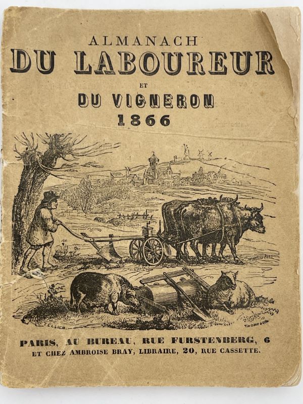 Almanach du laboureur et du vigneron. 1866