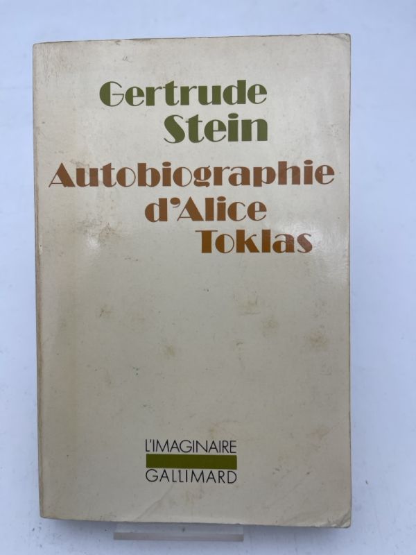 Autobiographie d'Alice Toklas