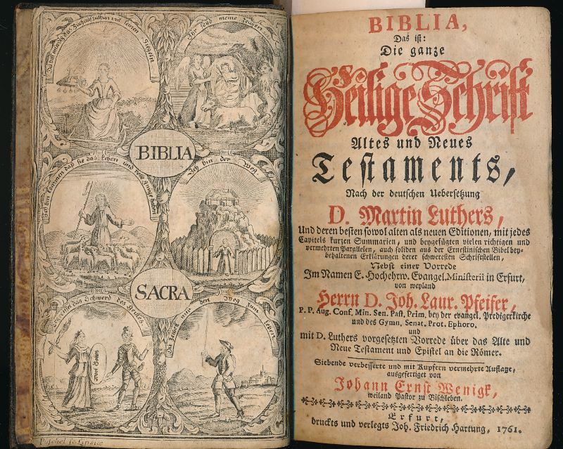 Biblia, Das ist : Die ganze Heilige Schrift Altes und …