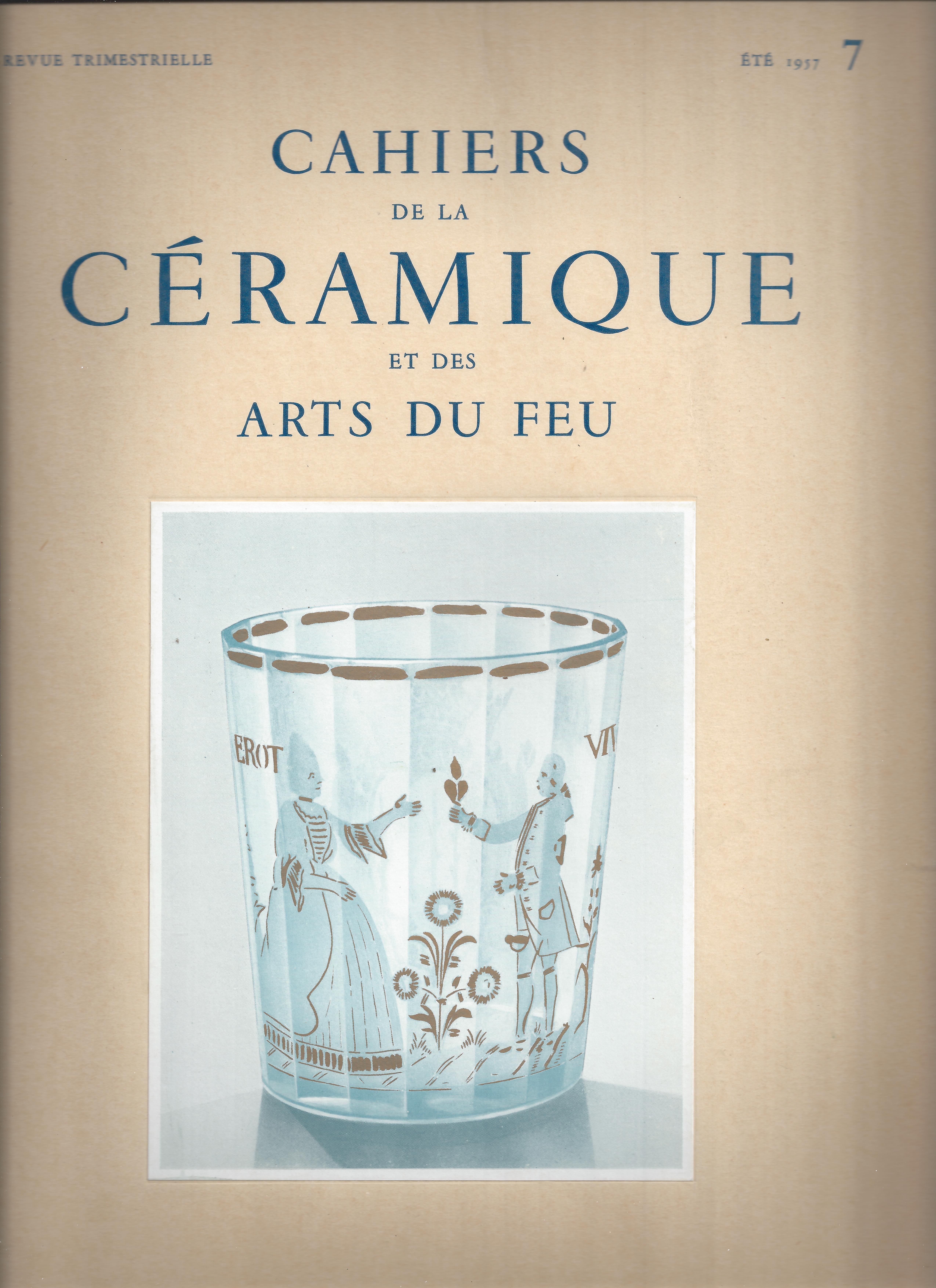Cahiers de la céramique et des arts du feu. N° …