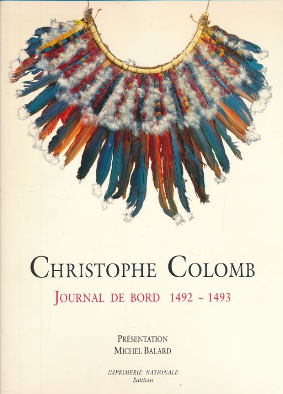 Christophe Colomb Journal de bord 1492 - 1493