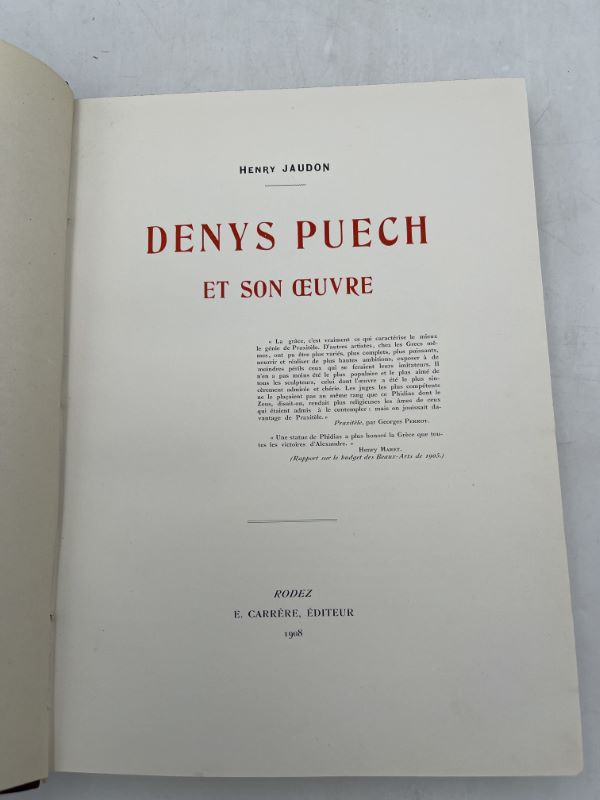Denys Puech et son oeuvre