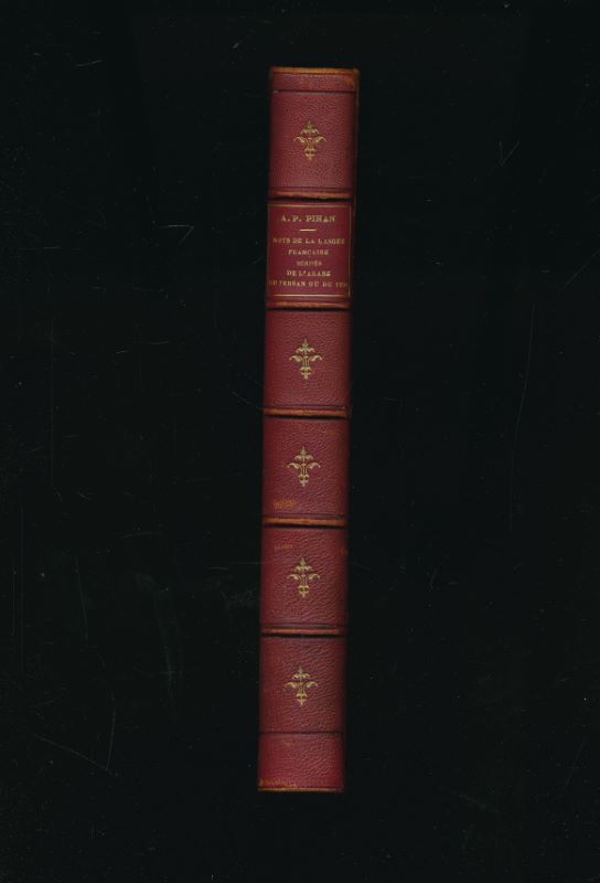 Dictionnaire étymologique des mots de la langue française dérivés de …