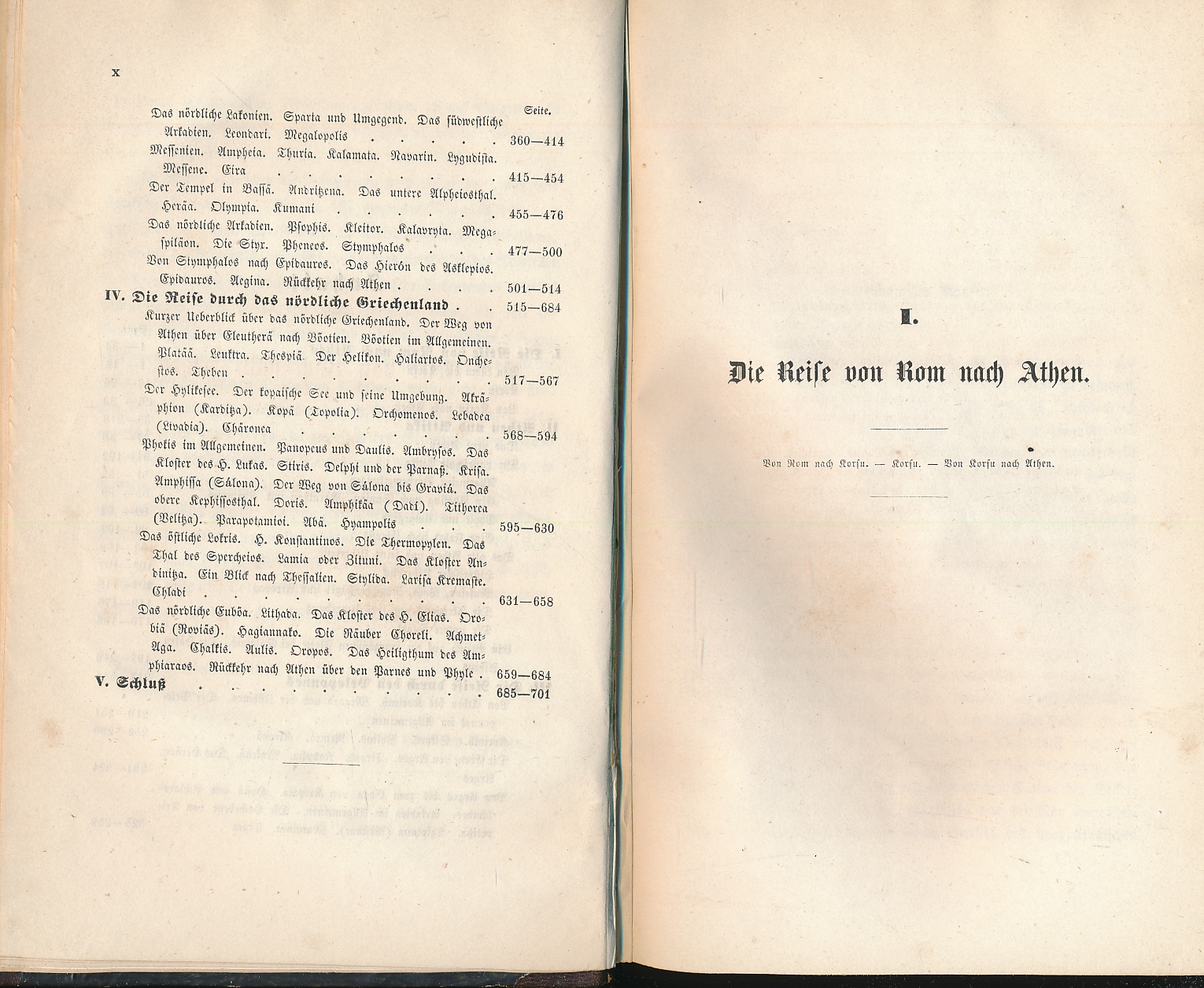 Erinnerungen und eindrucke aus Griechenland
