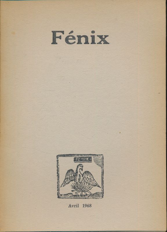 Fénix. Revue littéraire et artistique semestrielle. N°5
