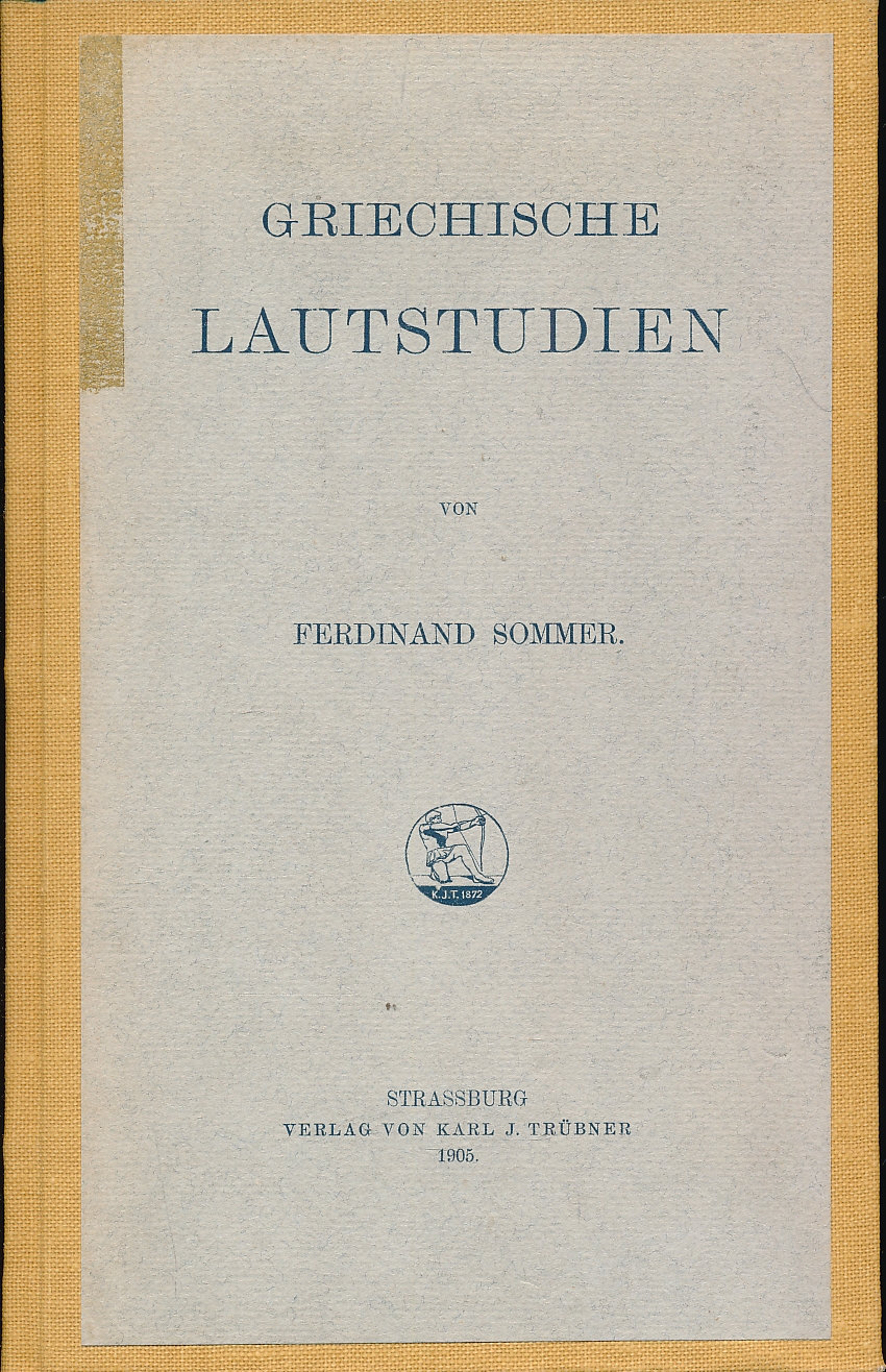 Griechische lautstudien