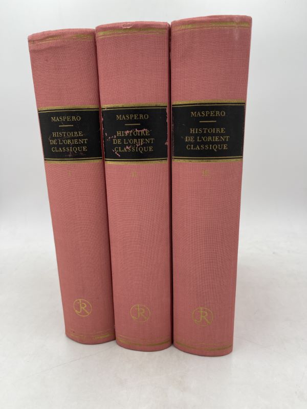 Histoire ancienne des peuples de l'Orient classique. Complet 3 volumes