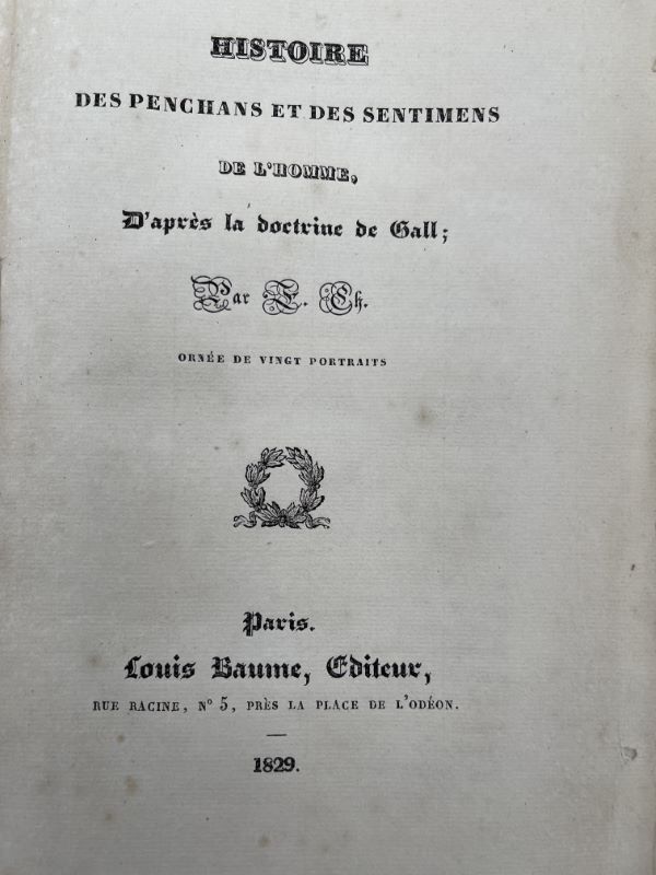 Histoire des penchans et des sentimens de l'homme d'après la …