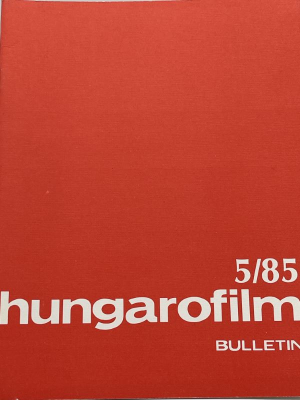 Hungarofilm. 1985. Bulletin 5