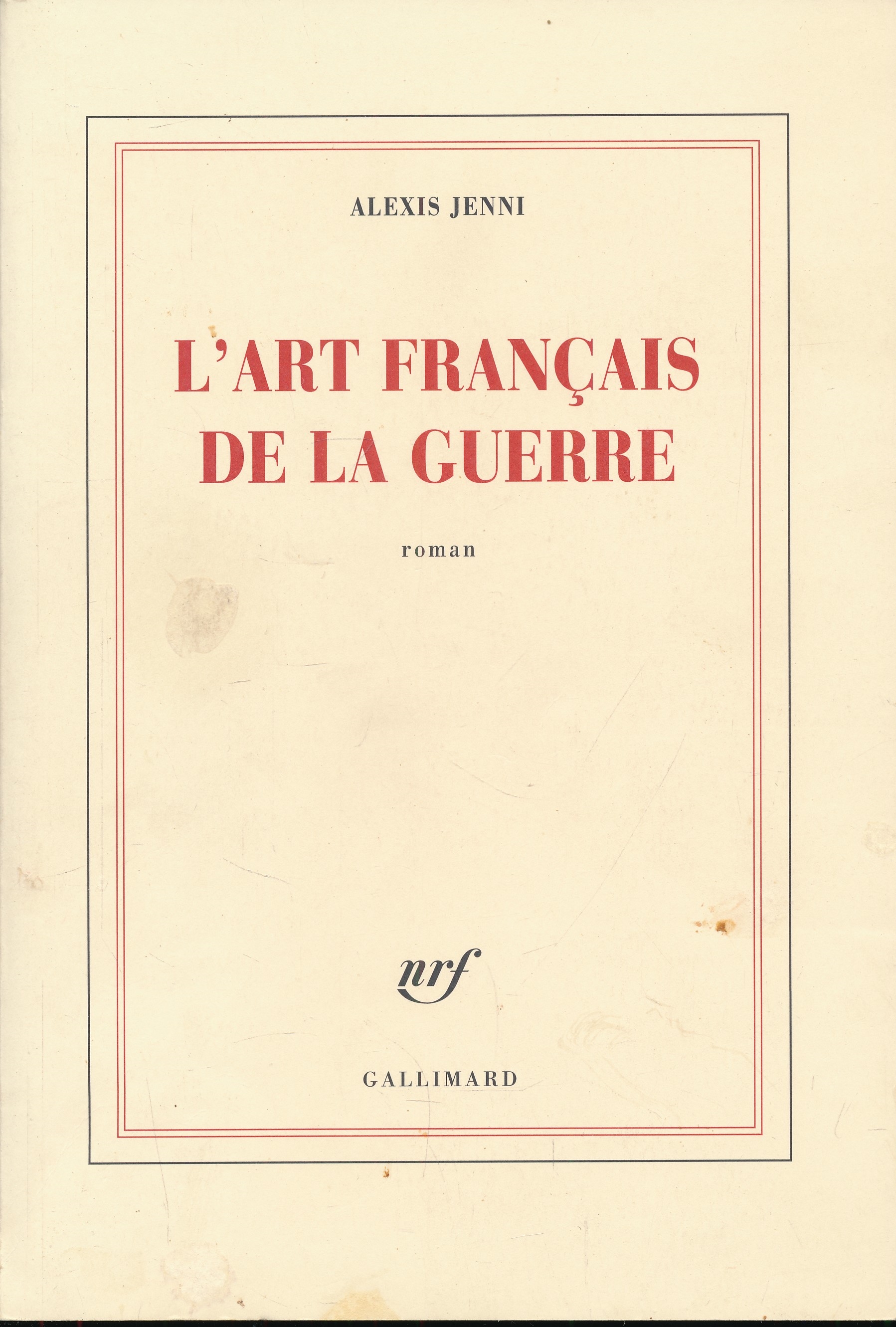 L'art français de la guerre