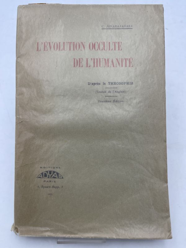 L'évolution occulte de l'humanité d'après la théosophie