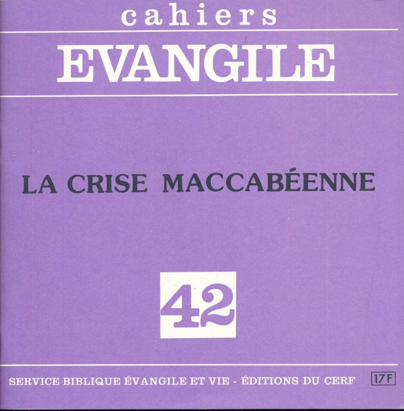 La crise macabéenne