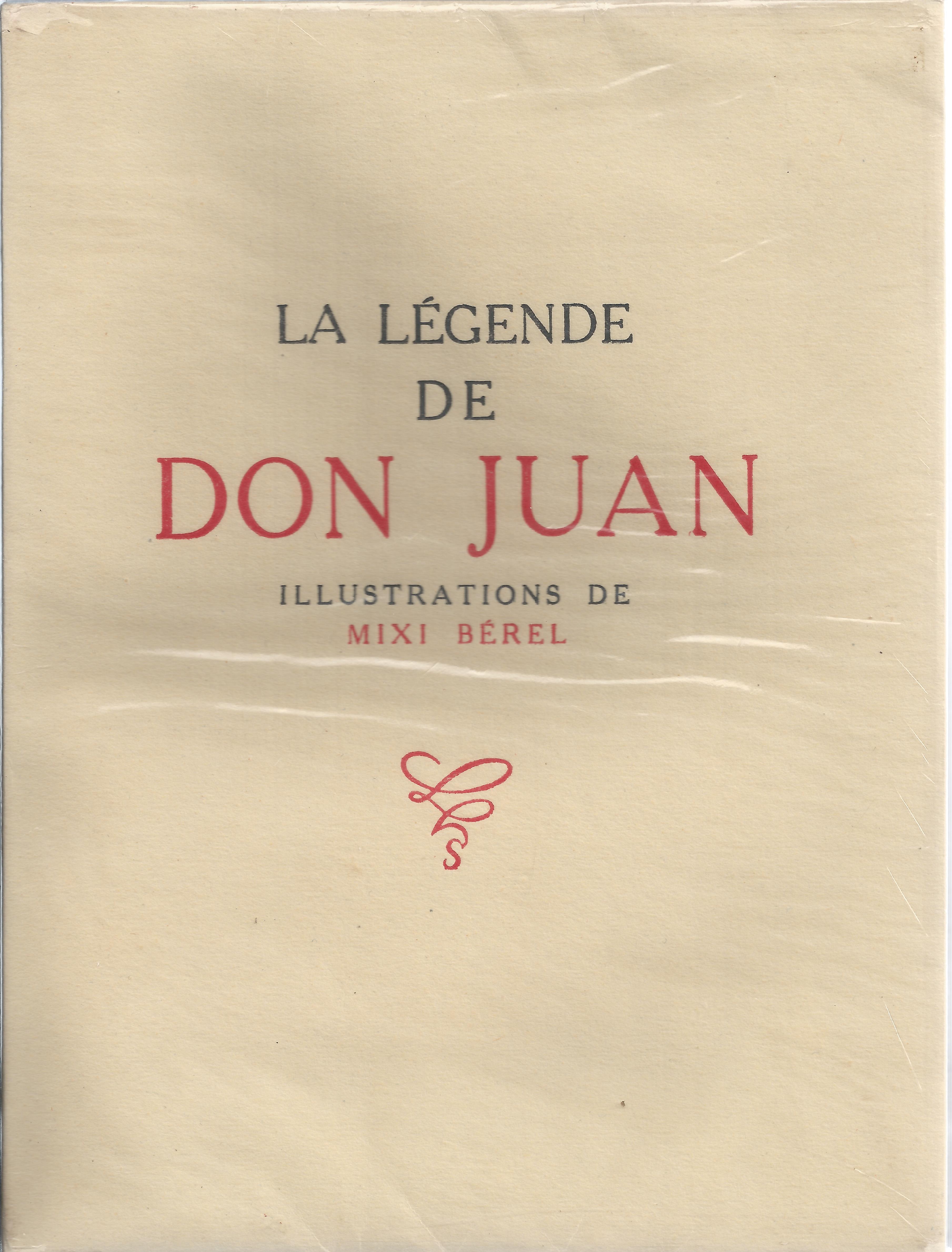 LA LEGENDE DE DON JUAN. (LES AMES DU PURGATOIRE)