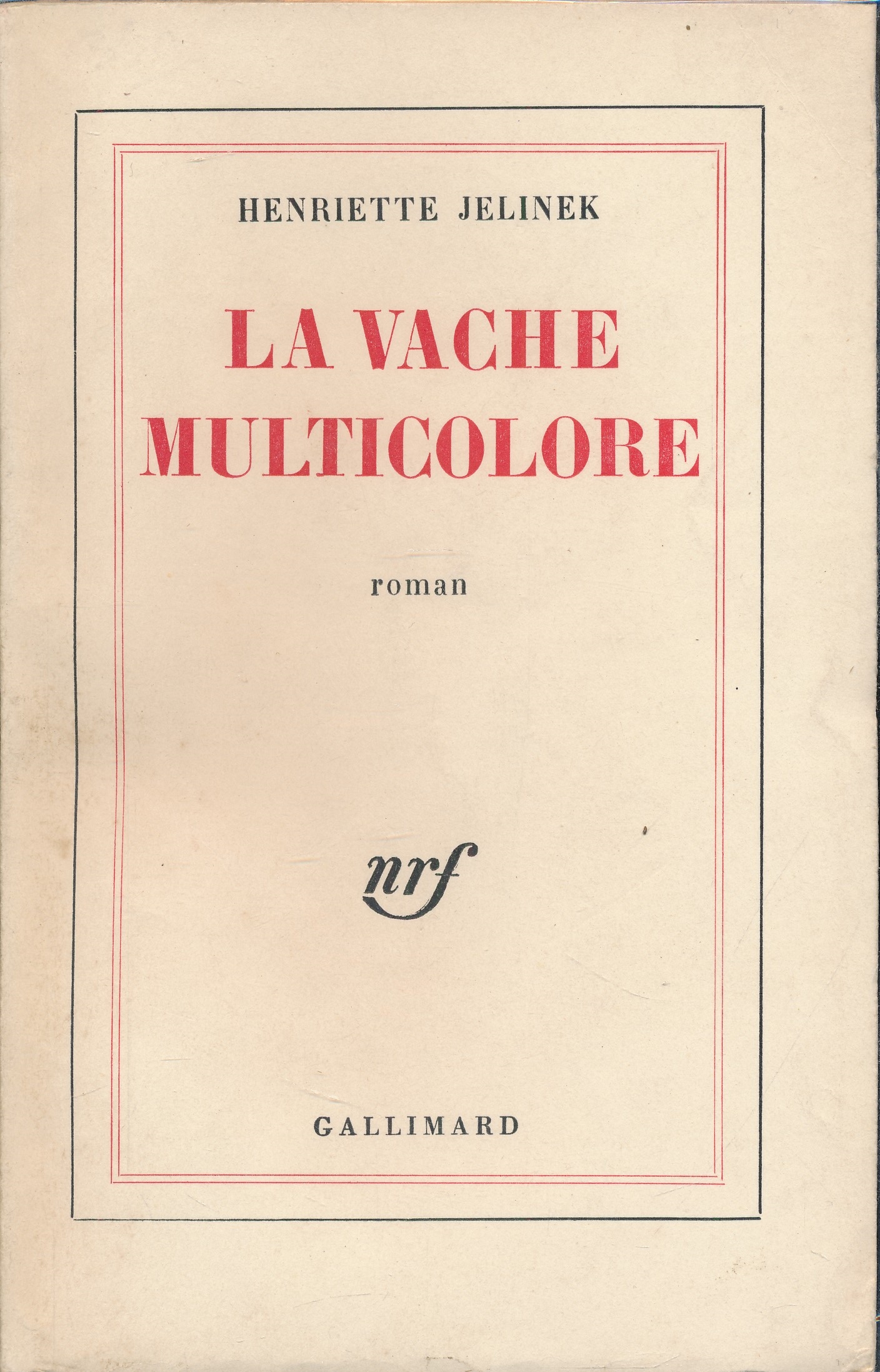 La vache multicolore