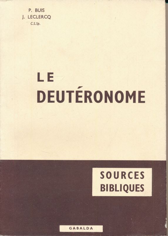 Le Deuteronome