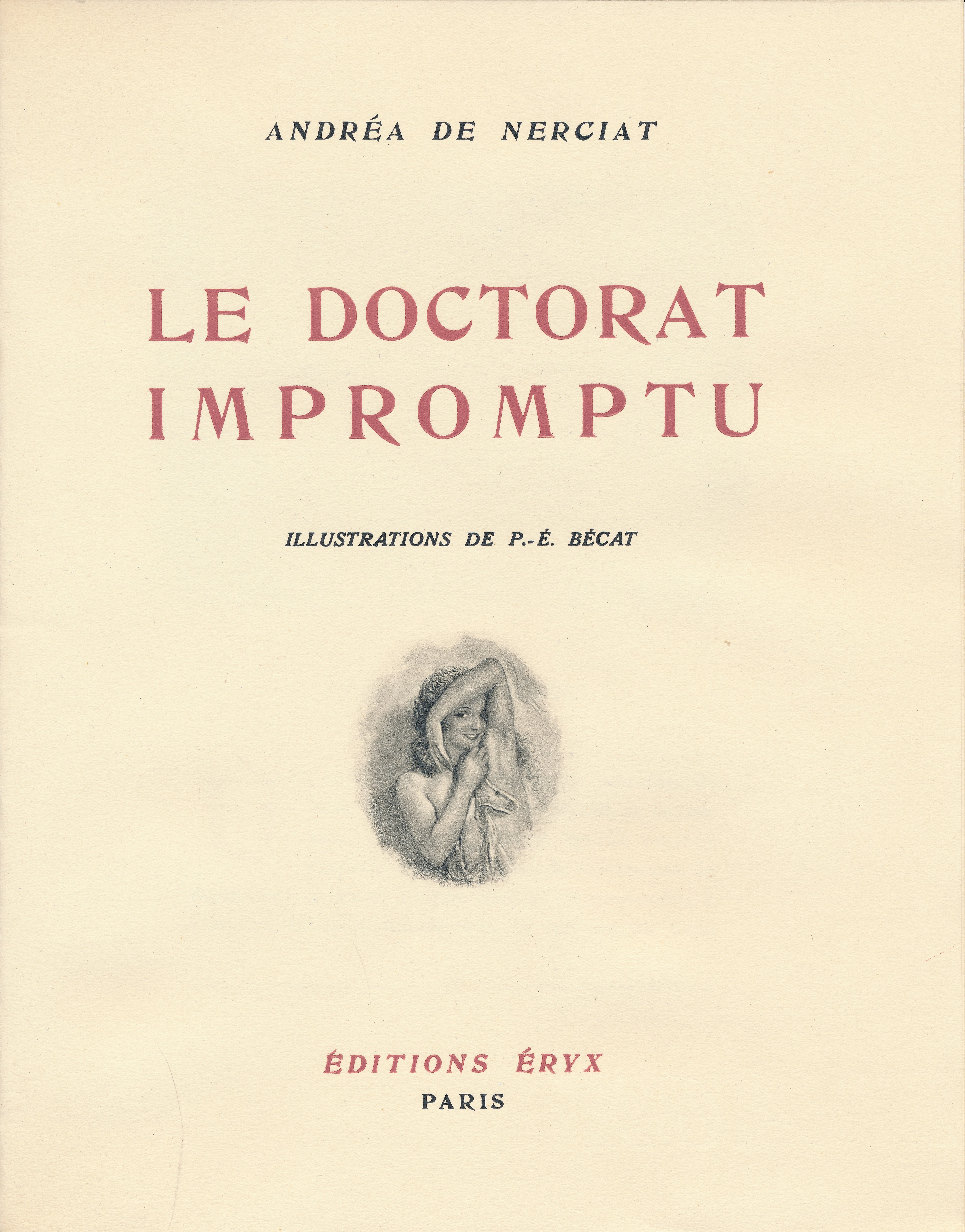 Le doctorat impromptu