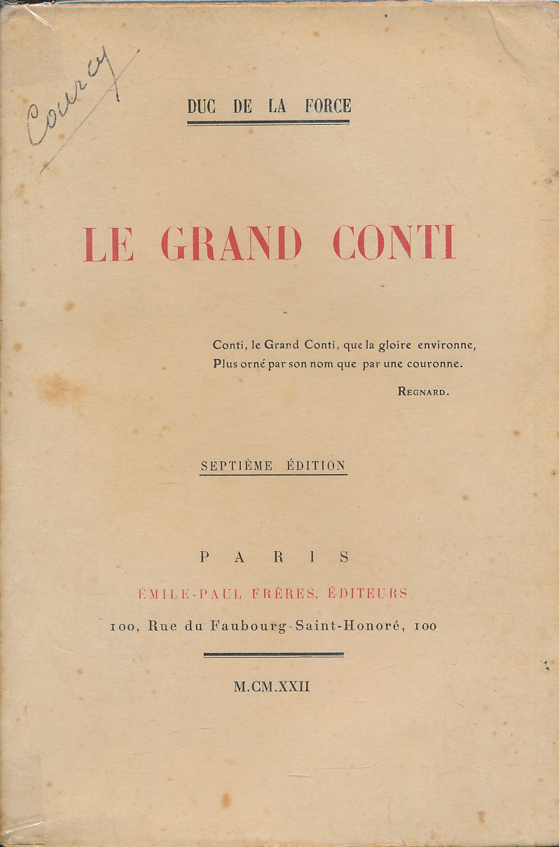 Le Grand Conti