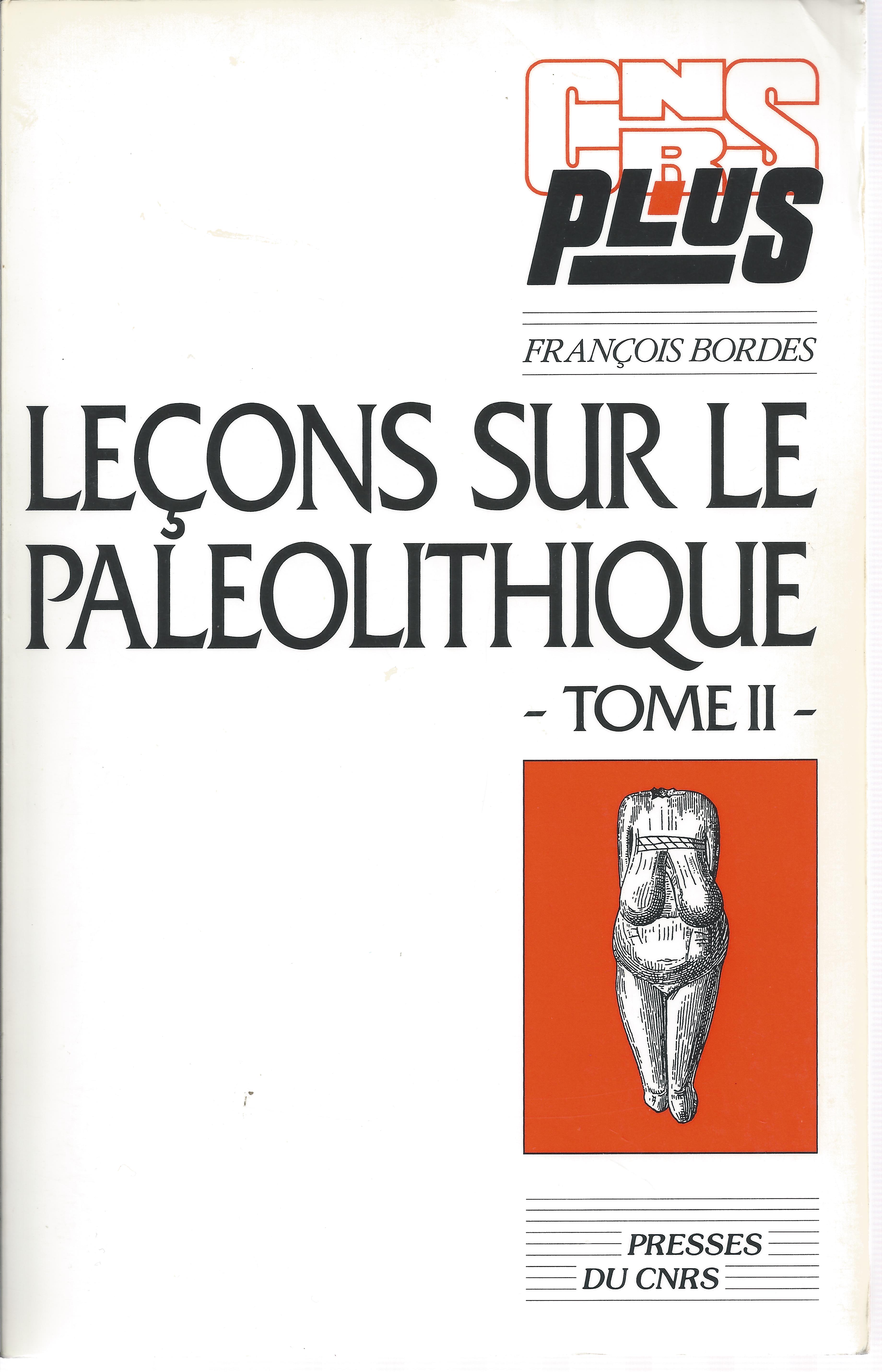 Leçons sur le paléolithique. Tome II. Paléolithique en Europe