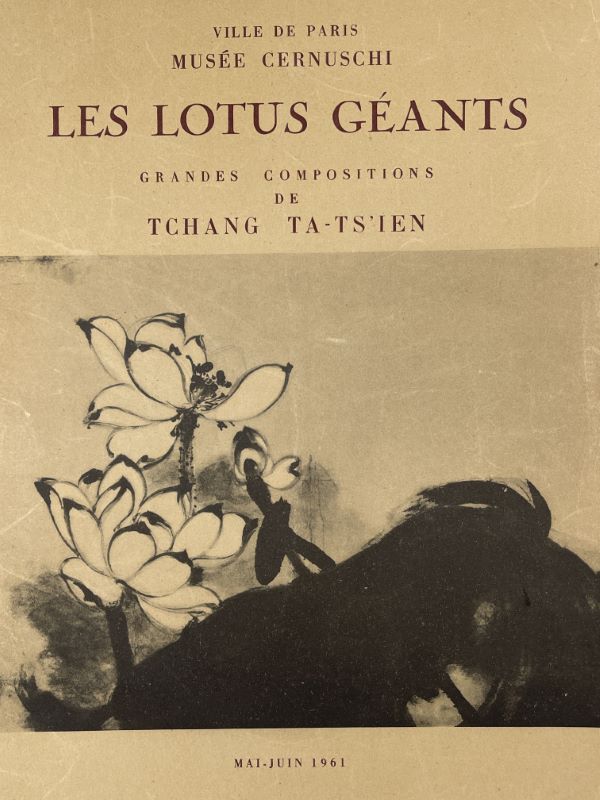 Les lotus géants. Grandes compositions de Tchag Ta-Ts'ien