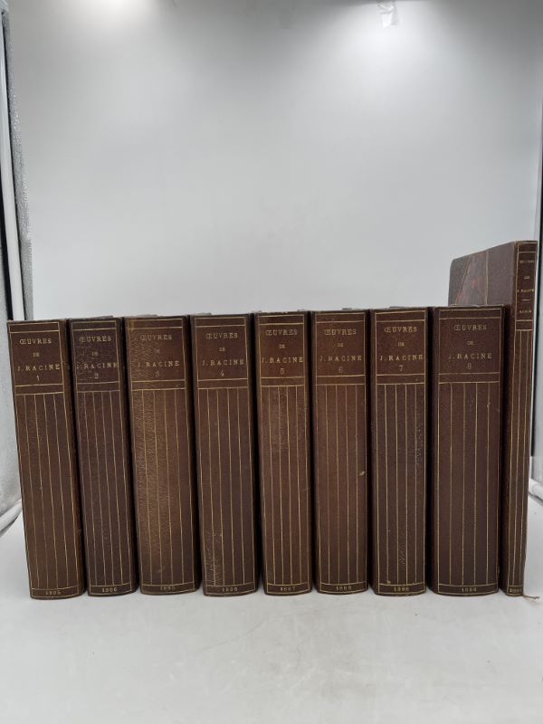 Les oeuvres de J. Racine. Complet de l'album et reliure …