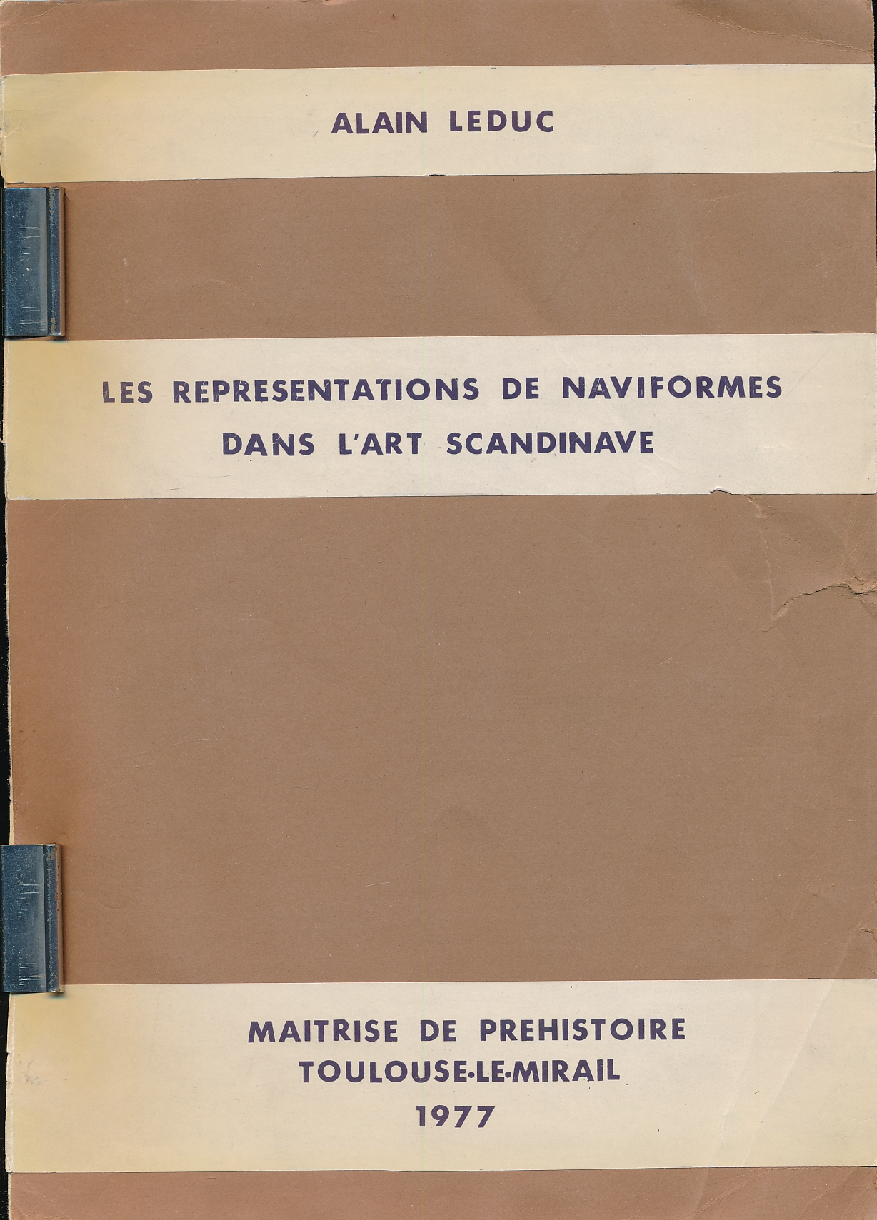 Les représentations de naviformes dans l'art scandinave