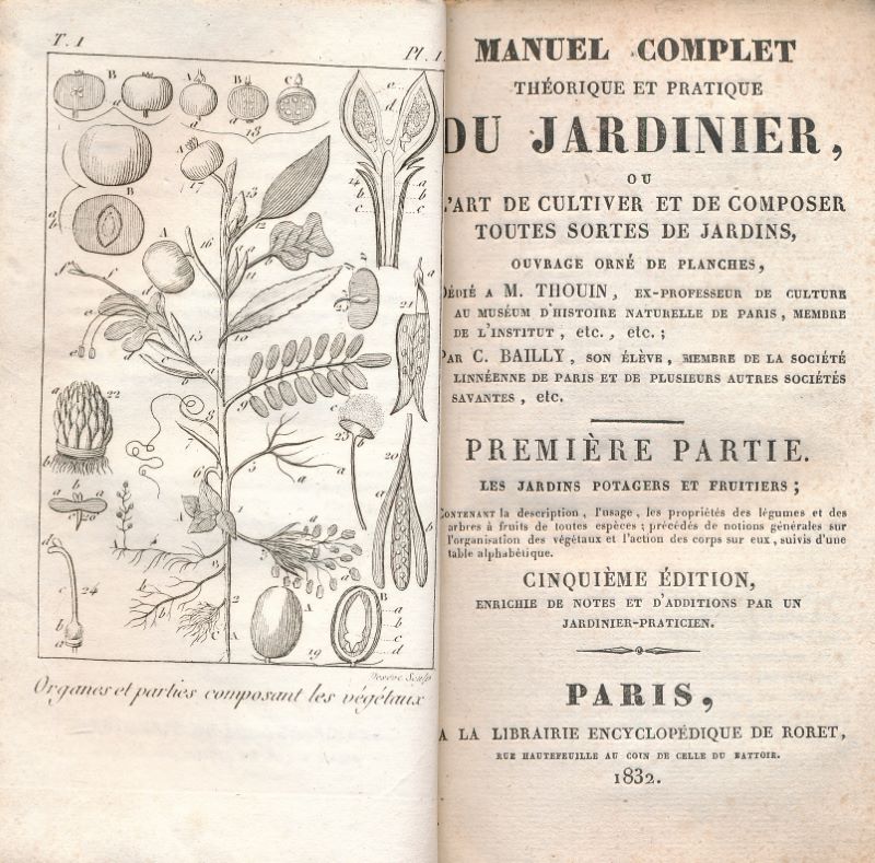 Manuel complet, théorique et pratique du jardinier ou l'art de …