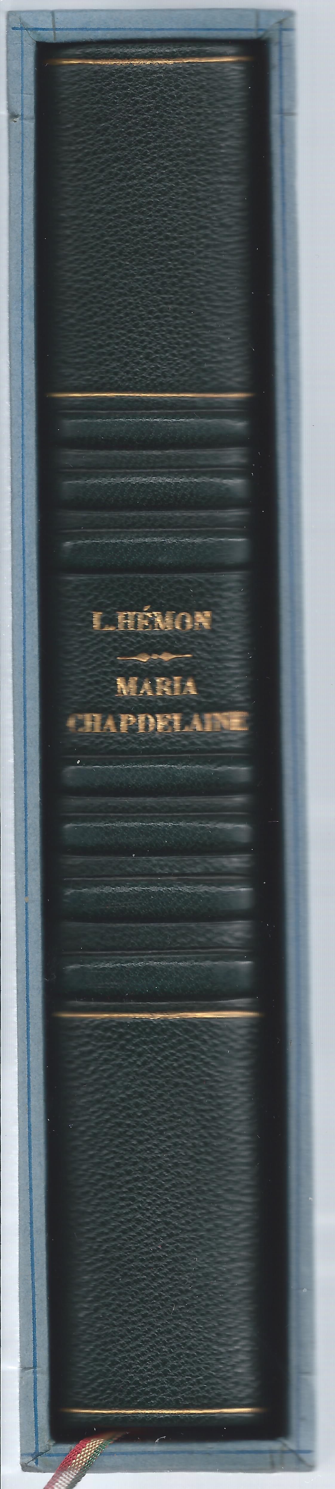 MARIA CHAPDELEINE. RECIT DU CANADA FRANCAIS.