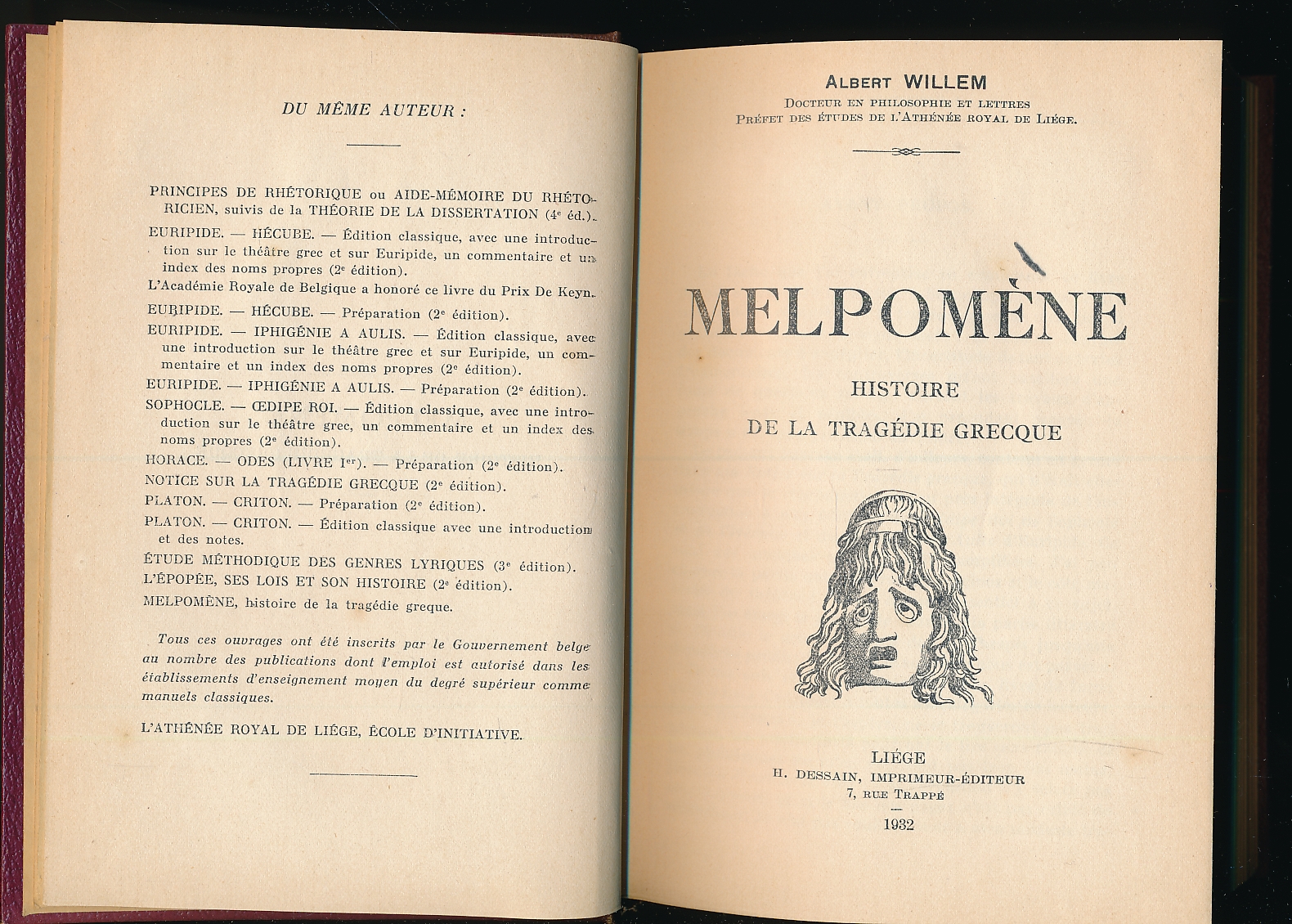 Melpomène. Histoire de la tragédie grecque