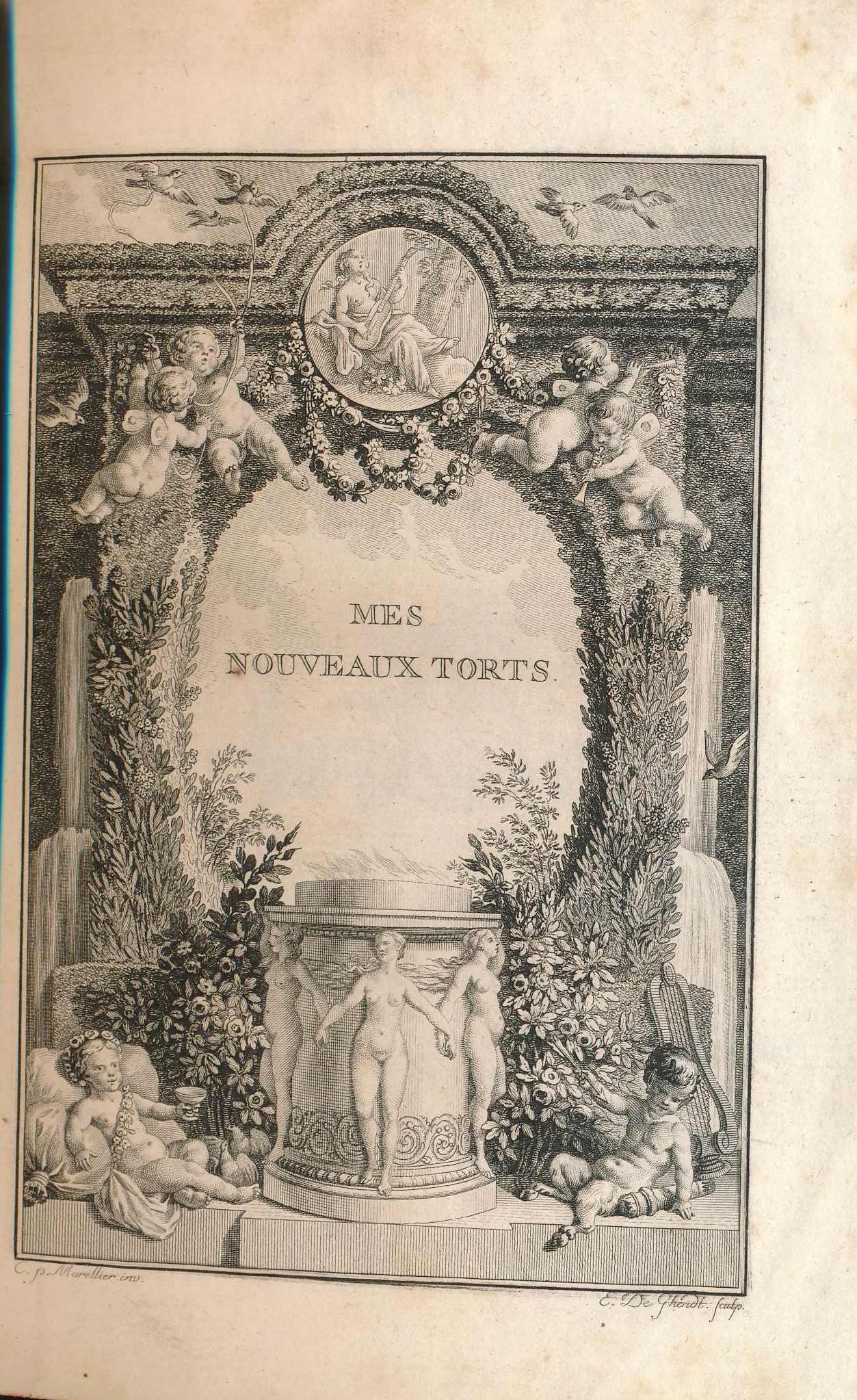 Mes nouveaux torts, ou nouveau mélange de poésie, pour servir …