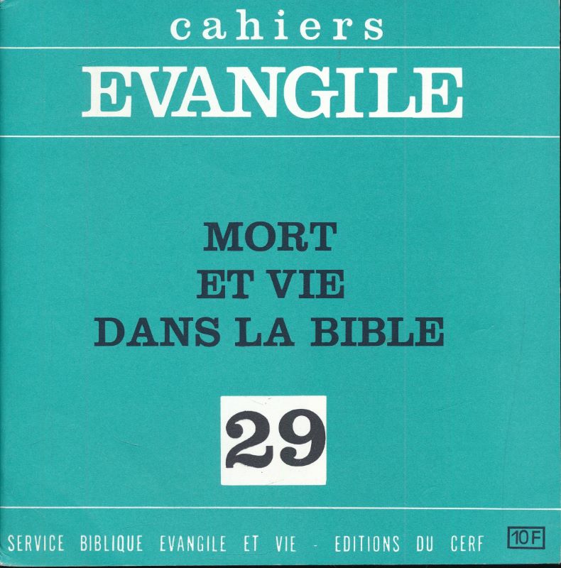 Mort et vie dans la Bible