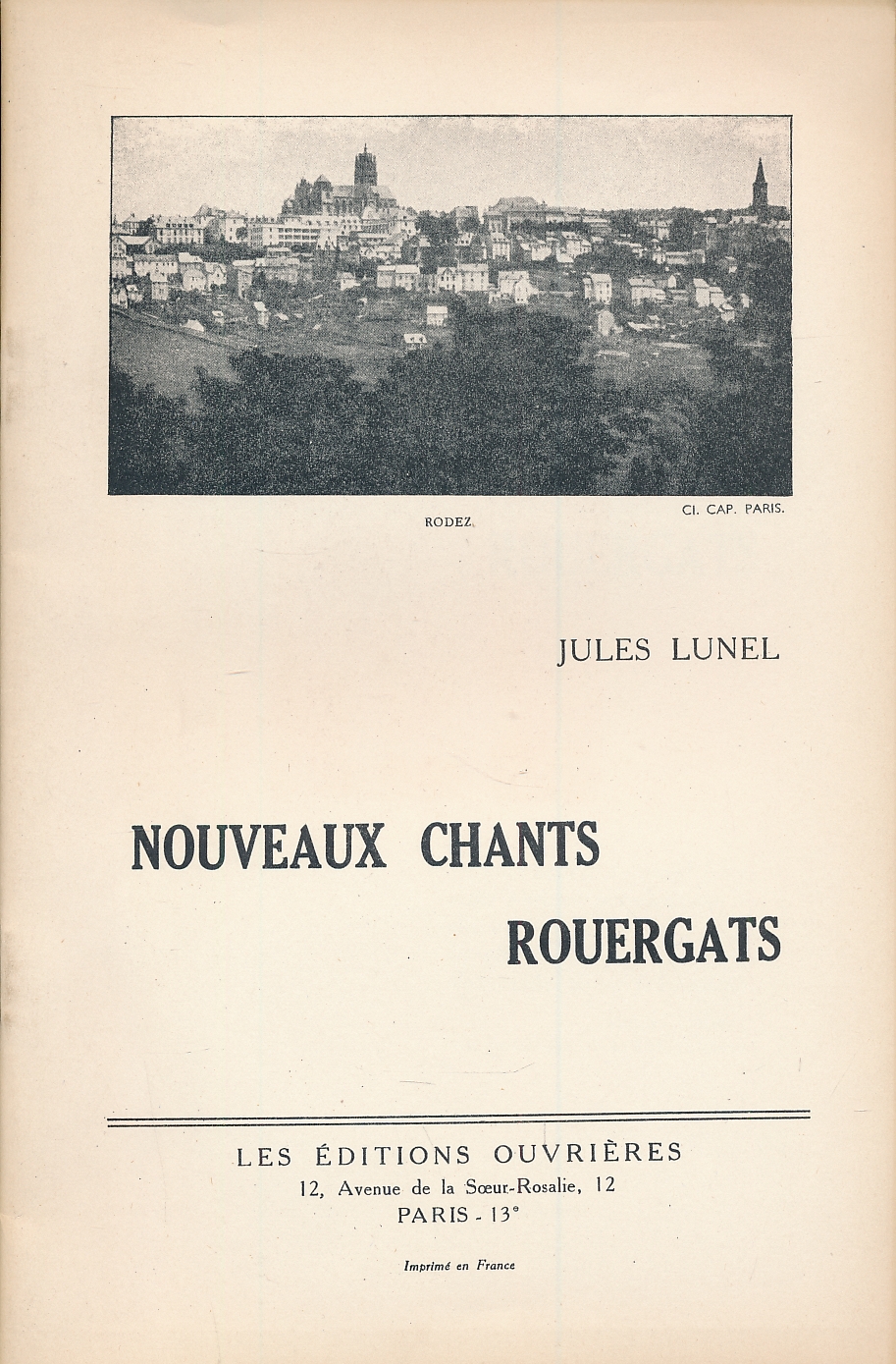 Nouveaux chants Rouergats